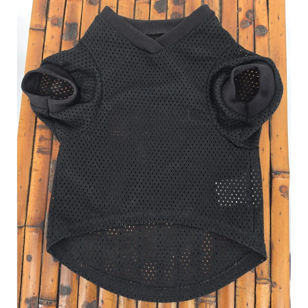 Tony Stewart‎ #20 NASCAR Dog Black Mesh Dog Pet Jerset Shirt
